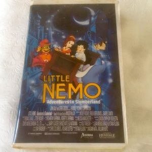 🔥3/$25 🔥Vintage Little Nemo - Adventures in Slumberland 1993 VHS#7140